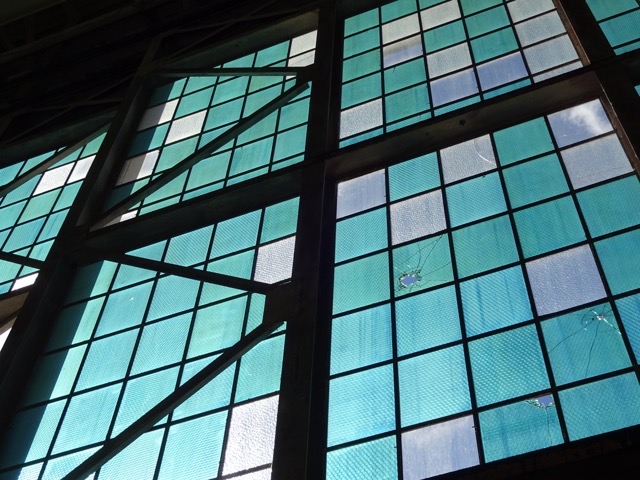 WWII-era hangar door at the Pacific Aviation Museum in Pearl Harbor. (2015)