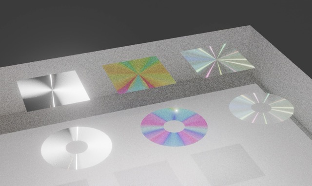 Attempting to build the effect I wanted using stock anisotropic shaders, typically meant for stuff like microscopic detail in metal.