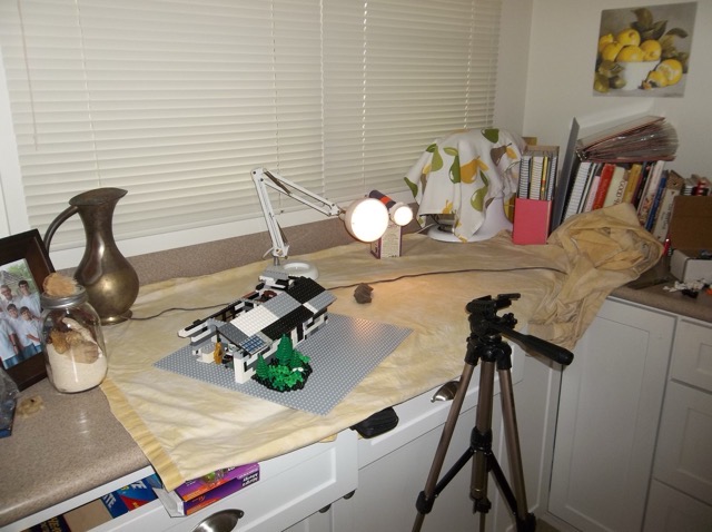 Luke Skywalker's bungalow, built far away from any sign of civilization.