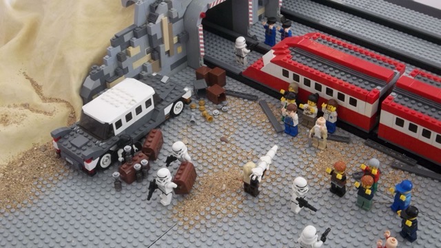 They should have known better than to take priceless valuables on mass transit.