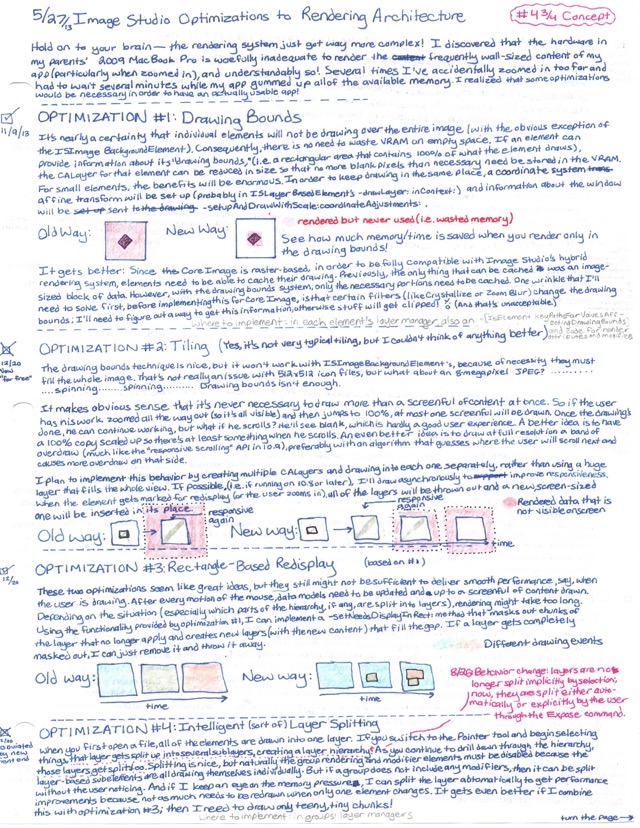 Several relatively simple optimizations to make the software a little more interactive.