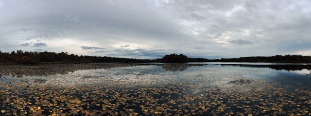 The Bellamy Reservoir, near Dover, NH. (2019)